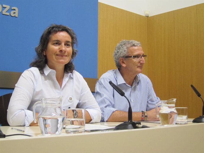 Luisa Broto en rueda de prensa                       