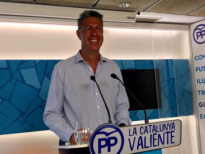 El líder del PP catalán, Xavier García Albiol.