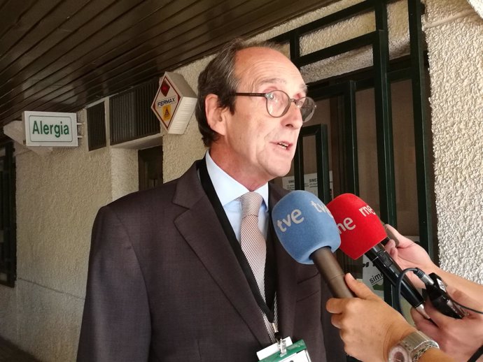 Richard Gutiérrez, presidente del consejo de médicos jubilados