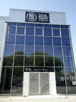 Punto de venta de PRO Service, del Grupo Volkswagen