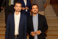 Garzón, que echa de menos una "derecha inteligente", critica que Díaz se sume al "bloque reaccionario" del PP y Cs