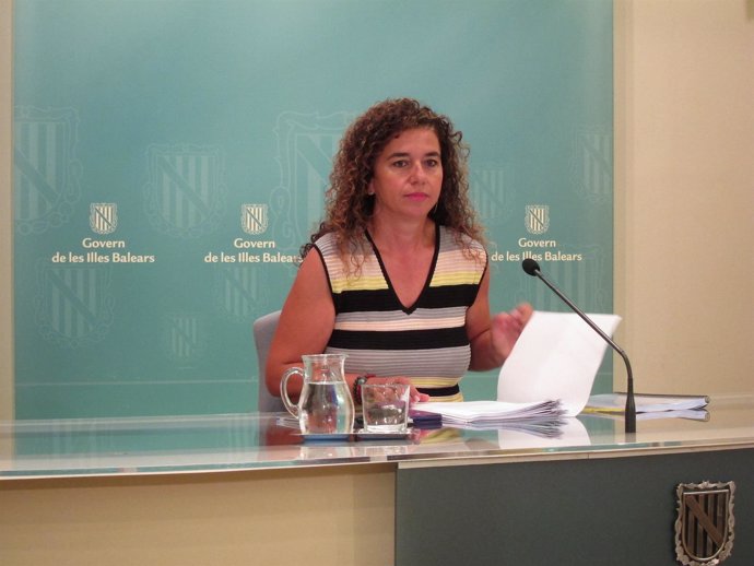 Pilar Costa tras el Consell de Govern