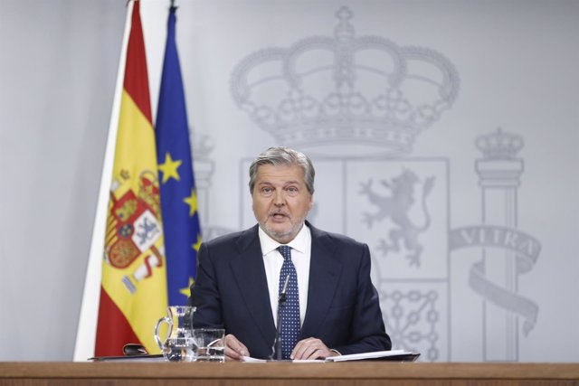 Rueda de prensa de Iñigo Méndez de Vigo tras el Consejo de Ministros