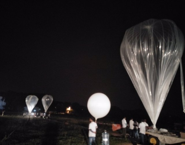 Lanzamiento de globo atmosférico del ISRO para el estudio
