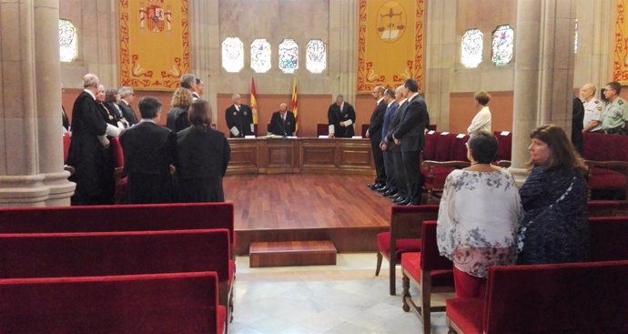 Jesús María Barrientos (TJSC) y fiscal jefe de Catalunya José María de Tejada