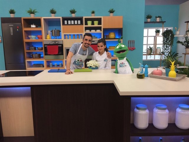 Canco Rodríguez y Paula Alos en Un, Dos, ¡Chef!