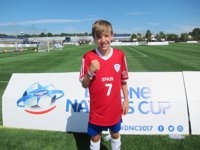 España firma un comienzo de cine en la Danone Nations Cup