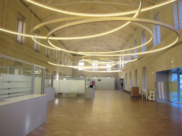 Hall del nuevo Palacio de Justicia de La Rioja