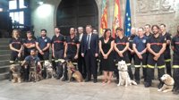 La Unidad Canina de València colaborará con la Generalitat en la localización de personas sepultadas y desaparecidas