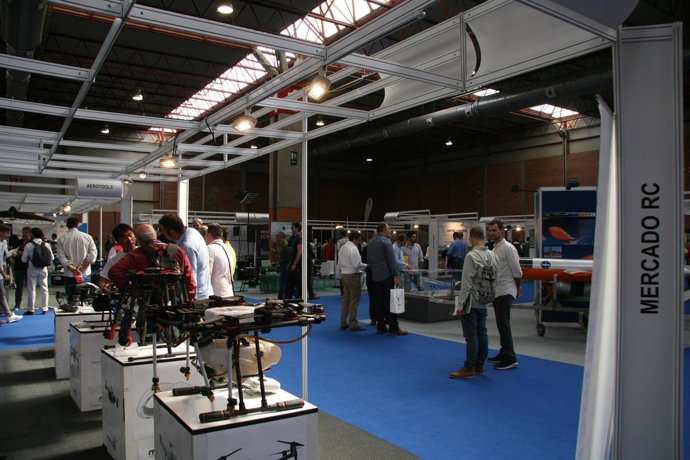 Celebración de la tercera edición de Expodrónica.
