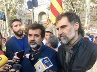 ANC y Òmnium avisan de que no temen al fiscal y de que seguirán movilizándose