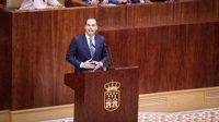 Aguado acusa a Cifuentes de "secuestrar" el debate sobre el estado de la región