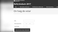 El TSJC ordena deshabilitar la web que indica dónde puede votar cada ciudadano