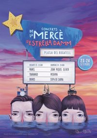 Estrella Damm celebrará la Mercè con conciertos y actividades de sábado a lunes