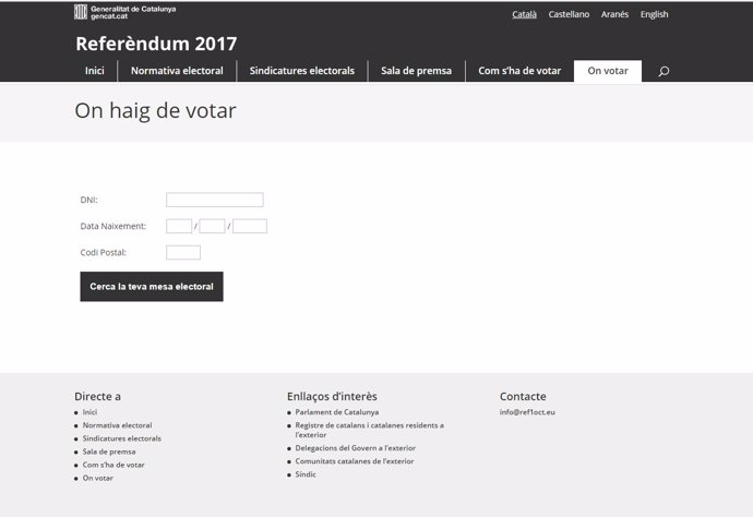 Web On Votar