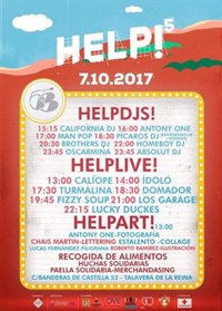 Talavera acoge el 7 de octubre la V edición del festival solidario 'Help!'