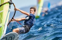 Ángel Granda, campeón del mundo de RS:X en categoría sub-21