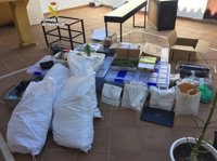 Desarticulado un punto de venta de marihuana y aceite de cannabis en San Roque (Cádiz)