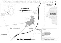 Fomento aprueba el estudio informativo de la variante de Fuente el Fresno