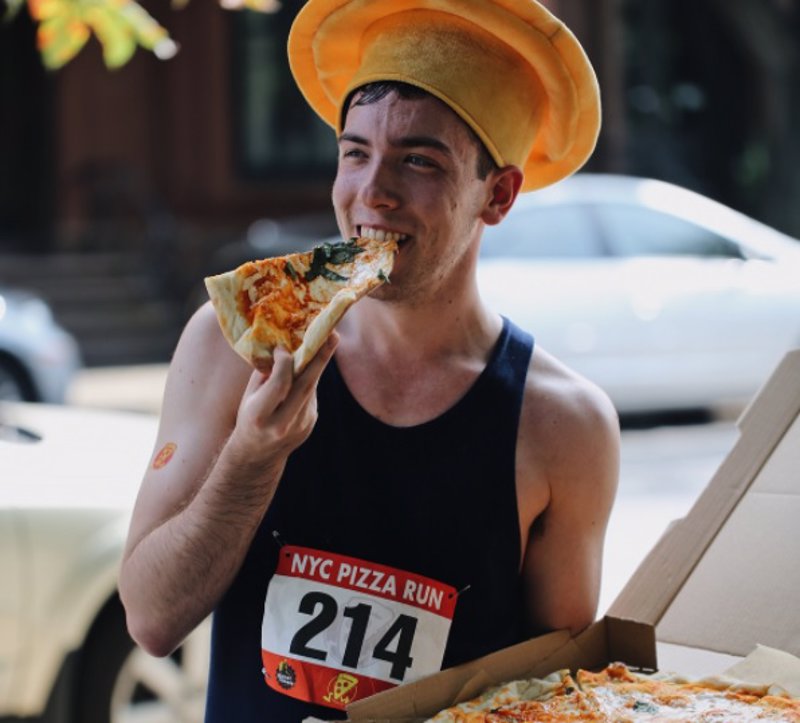¿Te gusta correr? ¿Te gusta la pizza? Esta es tu carrera Pizza Run