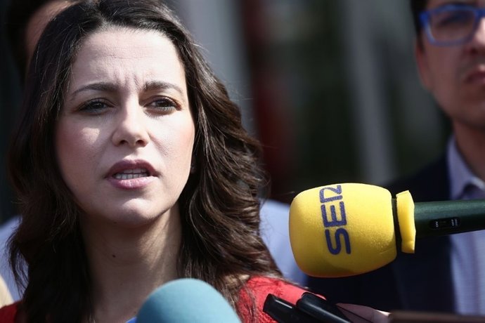 La líder de Cs a Catalunya,  Inés Arrimadas
