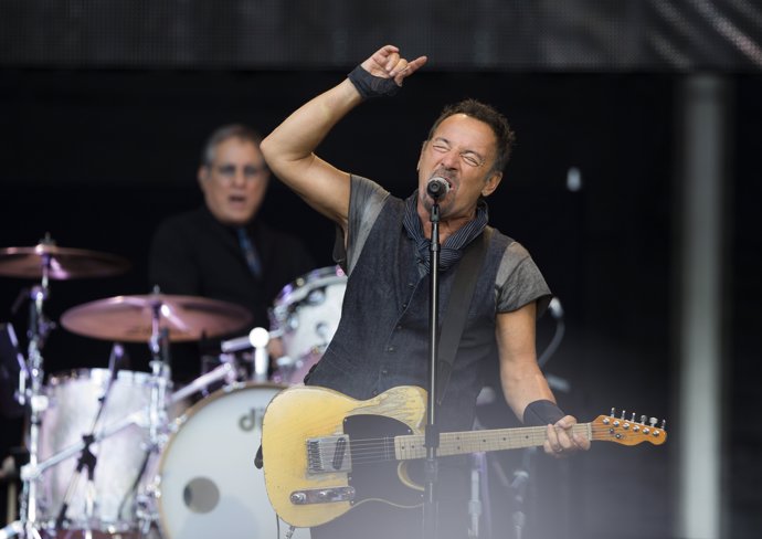 OSLO 20160728. Concert with Bruce Springsteen & The E Street Band in Frognerpark