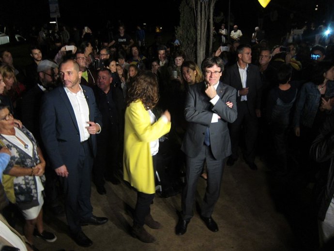 El president de la Generalitat, Carles Puigdemont             