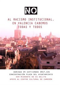 Más de 60 colectivos protestan contra el racismo tras la presunta detención ilegal de una activista camerunesa