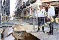 El Ayuntamiento de Sevilla inicia obras en redes de abastecimiento en la calle Cardenal Spínola