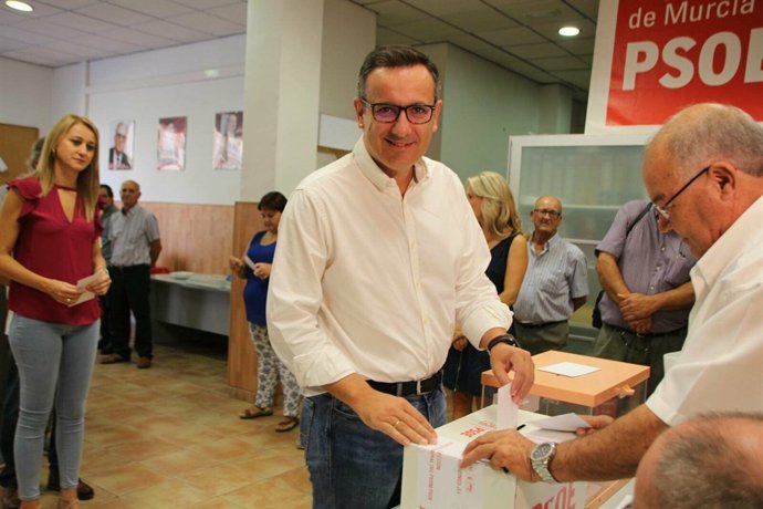 Diego Conesa, candidato a la secretaria general del PSRM