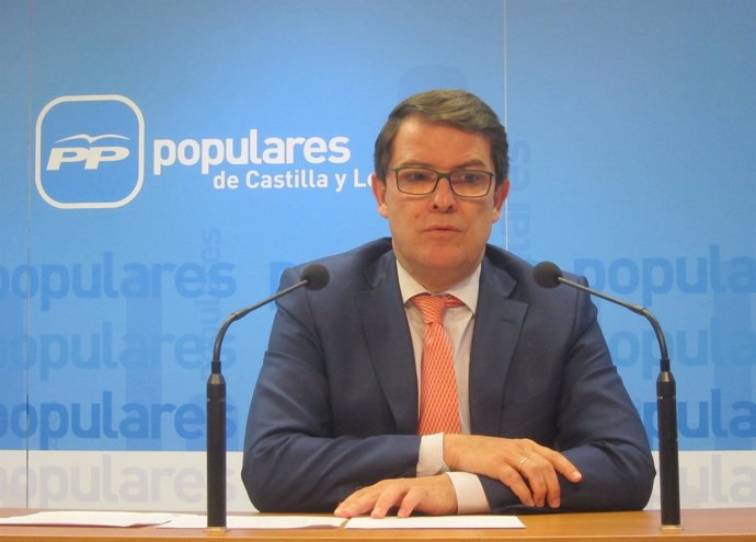Valladolid. Presidente del PP de CyL, Alfonso Fernández Mañueco