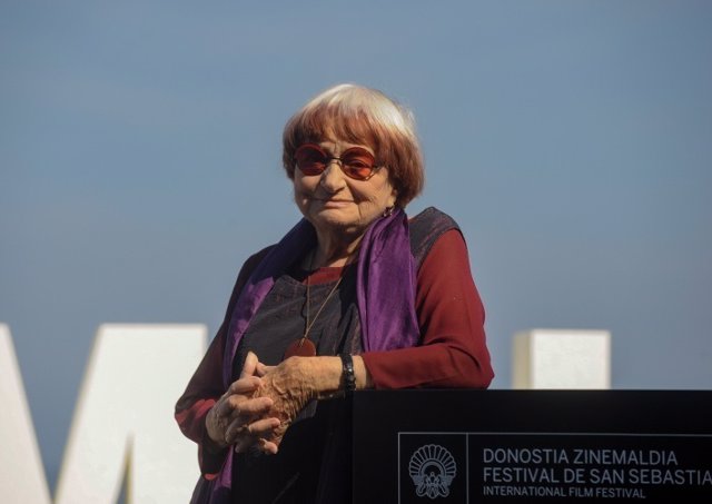 Agnès Varda en el Festival de San Sebastián 2017