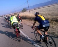 Más de 200 personas participan en la primera Marcha por la Seguridad Vial en la provincia de Huesca