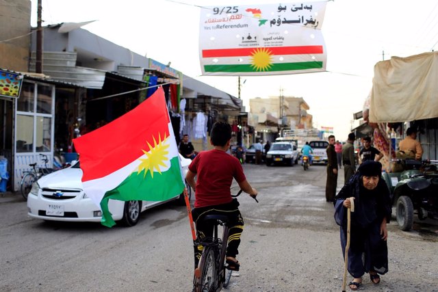 Bandera del Kurdistán