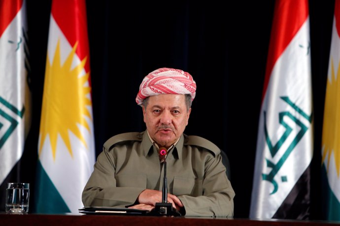 El president de la regió autònoma del Kurdistán, Masud Barzani