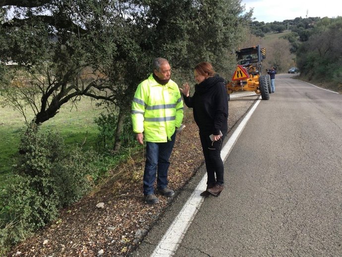 Arreglos de la carretera de Gaidovar