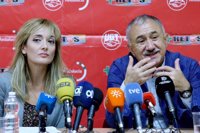 Pepe Álvarez hará "todo lo posible" para que UGT "no se fragmente" y critica la "frivolidad" ante el referéndum catalán