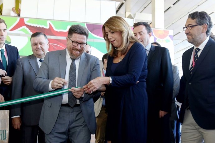 Susana Díaz y Rodrigo Sánchez Haro.