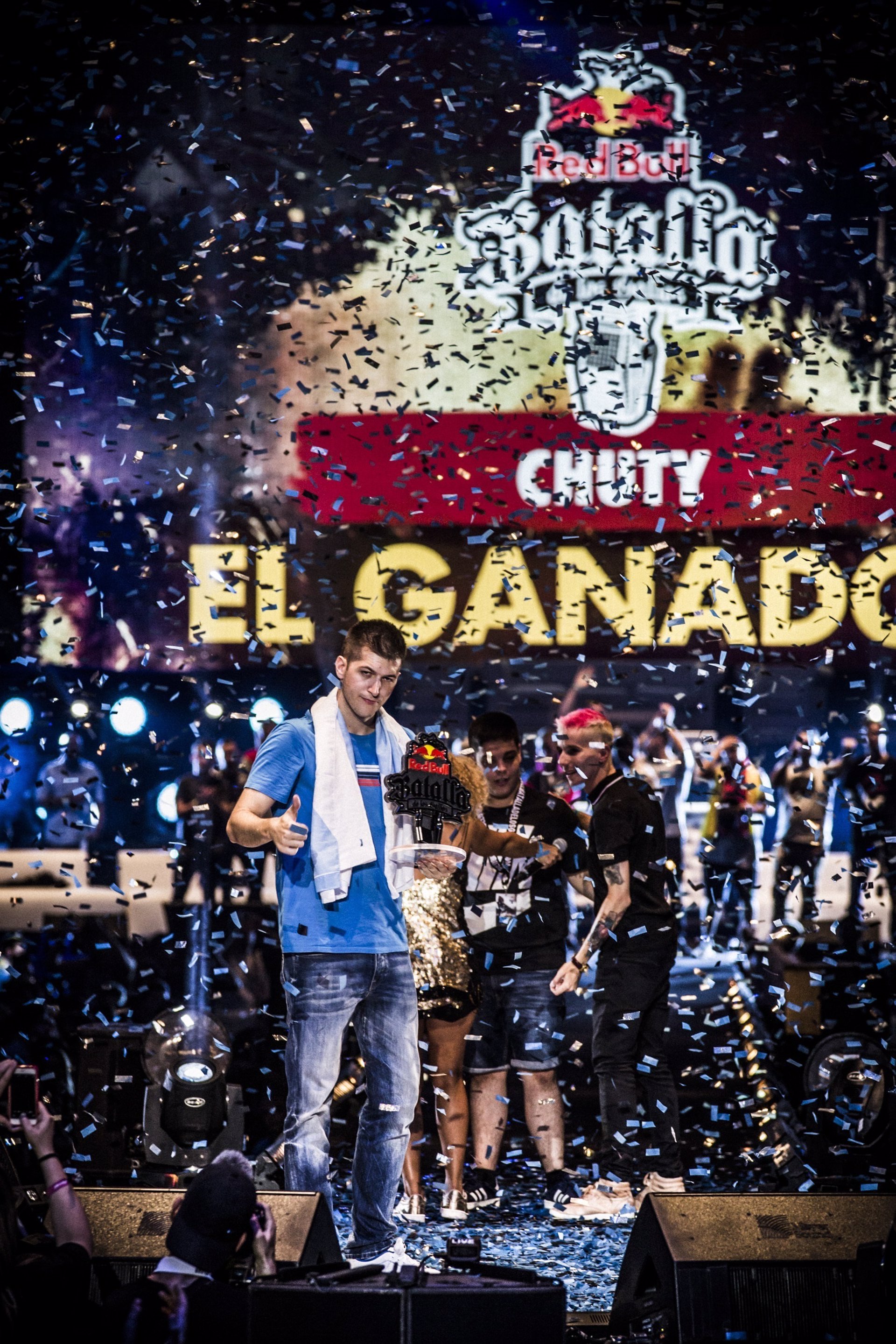 Chuty, campeón de la Red Bull Batalla de los Gallos se mete en la Final