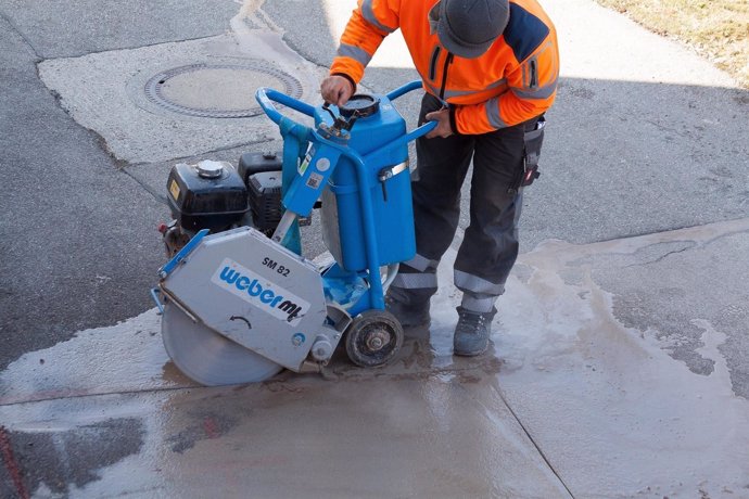 Trabajador con ruido