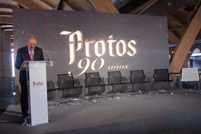 El presidente de Protos en el acto del 90 aniversario