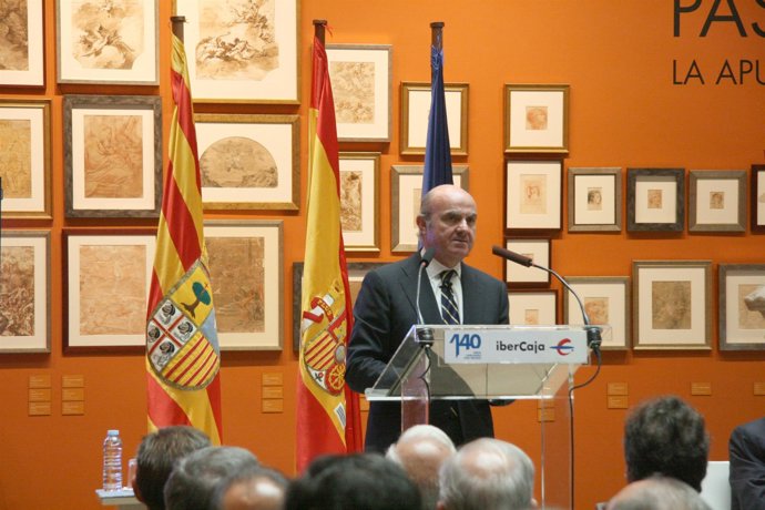 El ministro de Economía, Luis de Guindos.
