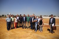 Prevista para noviembre la finalización de las obras de mejora del campo de fútbol 7 de Bellavista