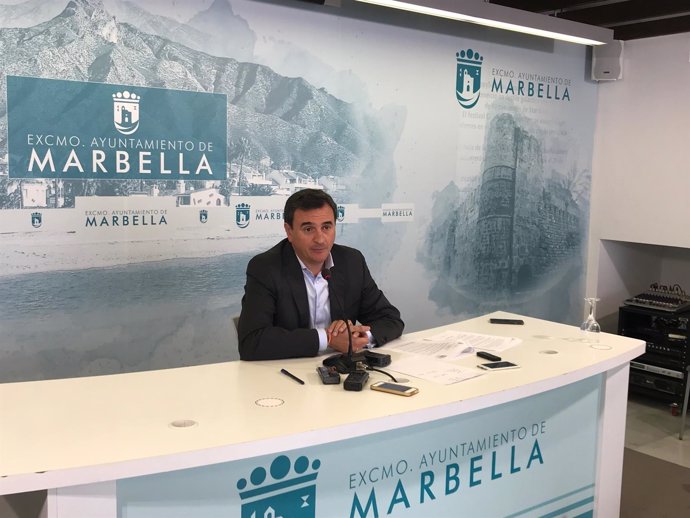 El portavoz del equipo de gobierno de Marbella (Málaga), Félix Romero