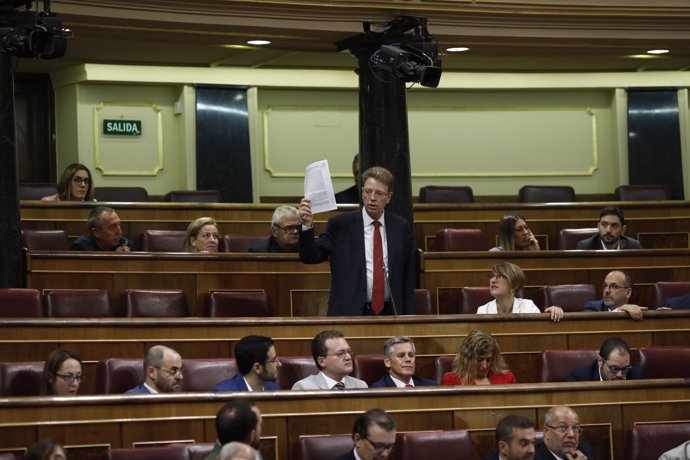 Ferrán Bel, diputat del PDECAT i alcalde de Tortosa, al Congrés