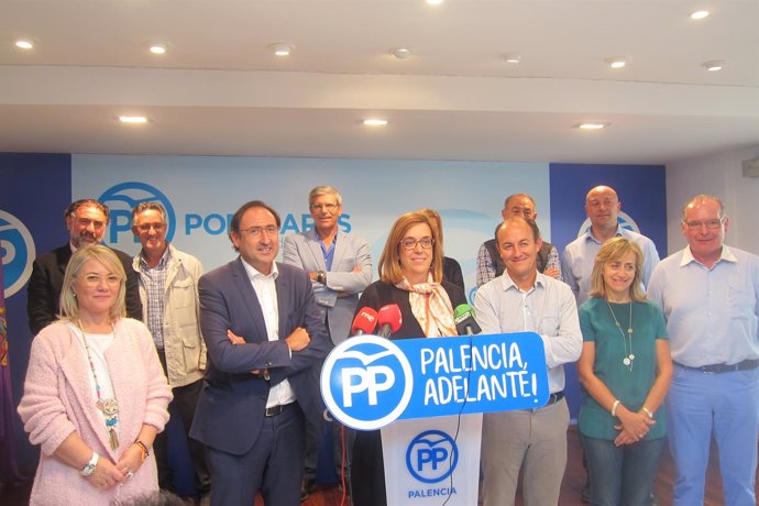 Alcaldes del PP de Palencia.                               