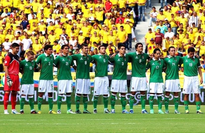 Selección de fútbol de bolivia 