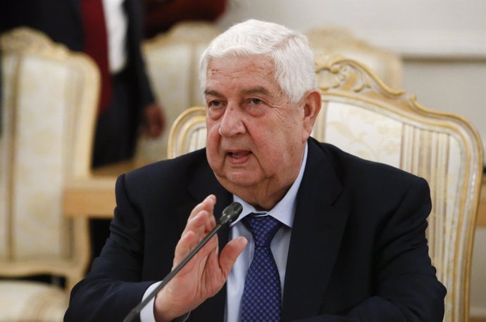 Ministro de Exteriores de Siria, Walid al Muallem