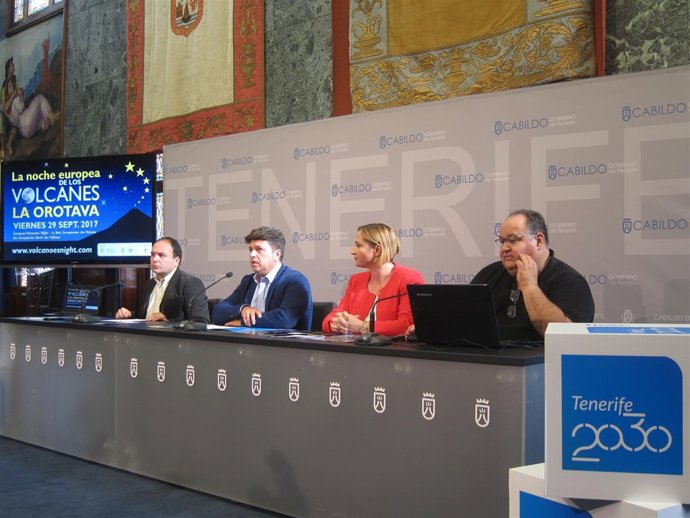 Presentación de 'La Noche de los Volcanes'                               