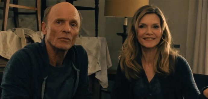 Michelle Pfeiffer y Ed Harris